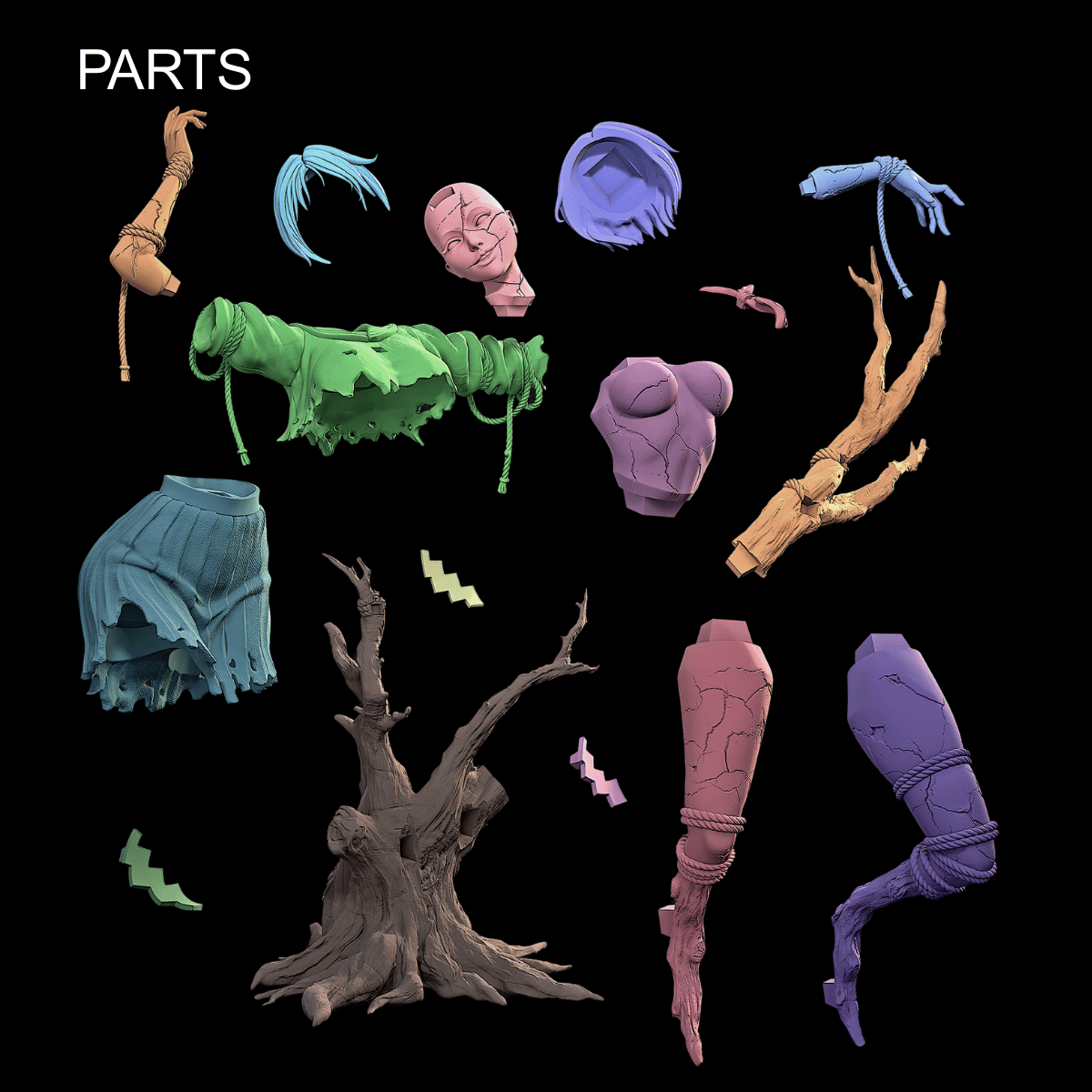 Ayakakashi-Parts